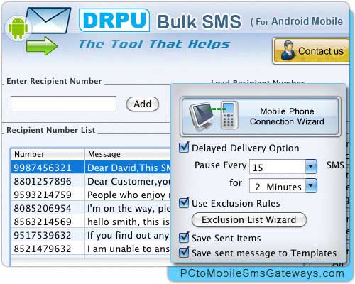 Android Phone SMS Gateways Mac 8.2.1.0 full