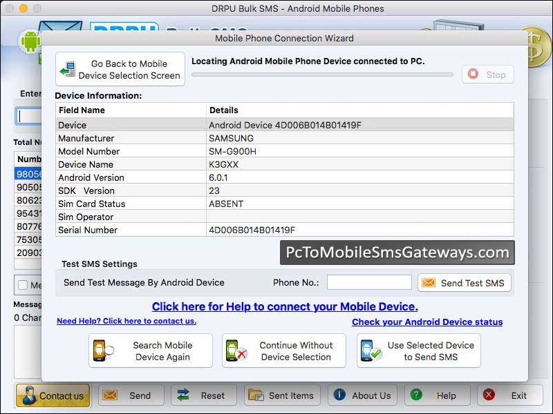 Mobile Bulk SMS Software 4.5.2.5 full